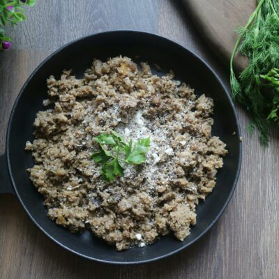 Bol mexicain au riz de chou-fleur et tofu